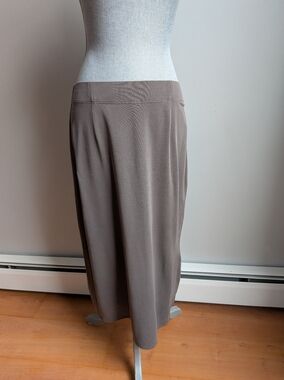 Eileen Fisher Silk Jersey Straight Skirt